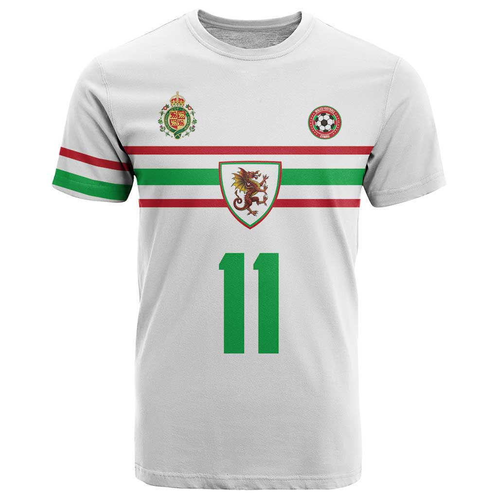 Custom Football 2026 Wales Dragon T Shirt Cymru Gorau Chwarae Cyd Chwarae