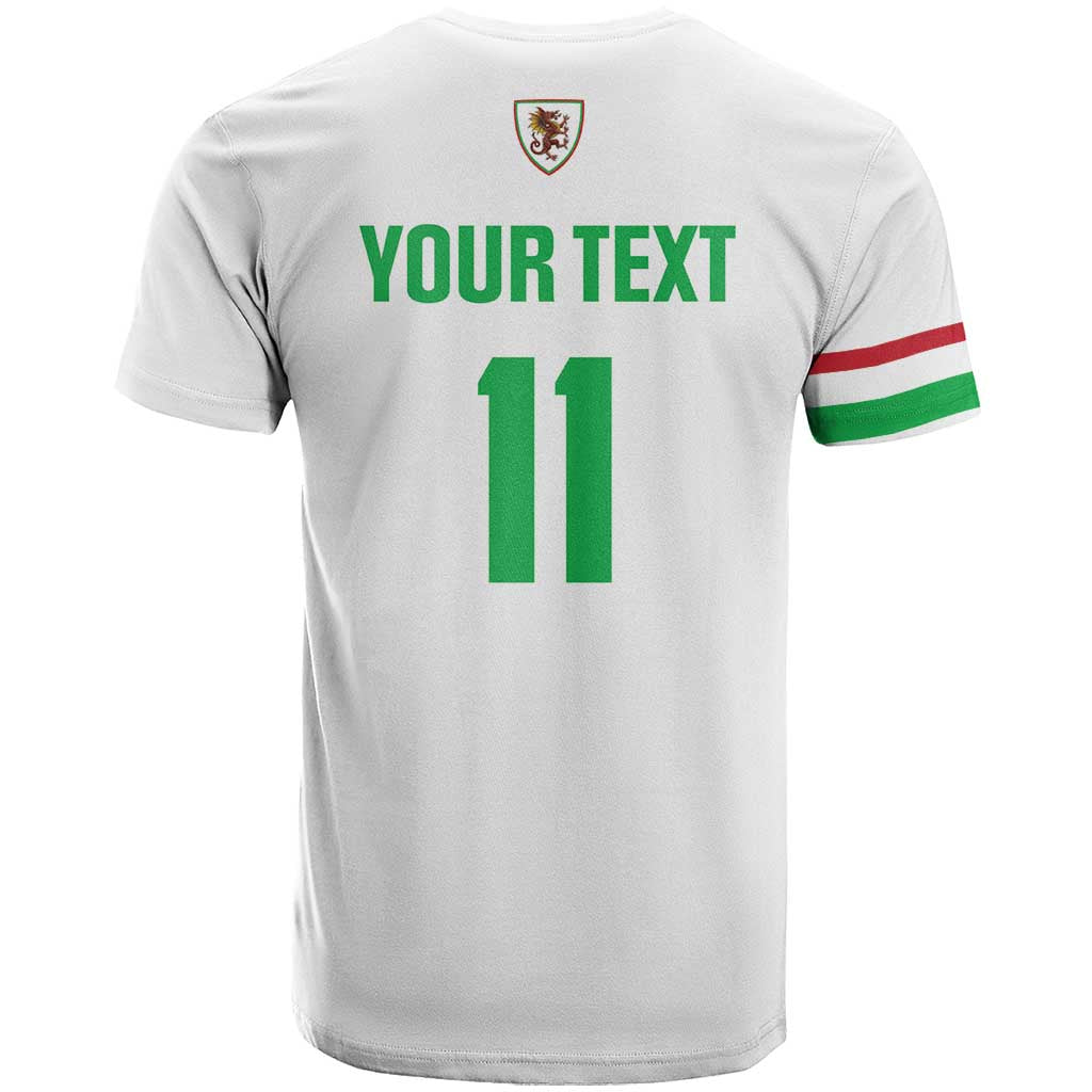 Custom Football 2026 Wales Dragon T Shirt Cymru Gorau Chwarae Cyd Chwarae