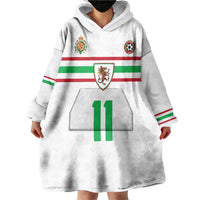 Custom Football 2026 Wales Dragon Wearable Blanket Hoodie Cymru Gorau Chwarae Cyd Chwarae