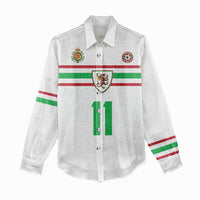 Custom Football 2026 Wales Dragon Women Casual Shirt Cymru Gorau Chwarae Cyd Chwarae