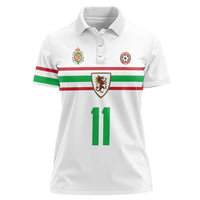Custom Football 2026 Wales Dragon Women Polo Shirt Cymru Gorau Chwarae Cyd Chwarae