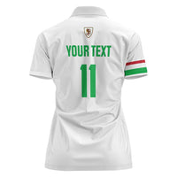 Custom Football 2026 Wales Dragon Women Polo Shirt Cymru Gorau Chwarae Cyd Chwarae
