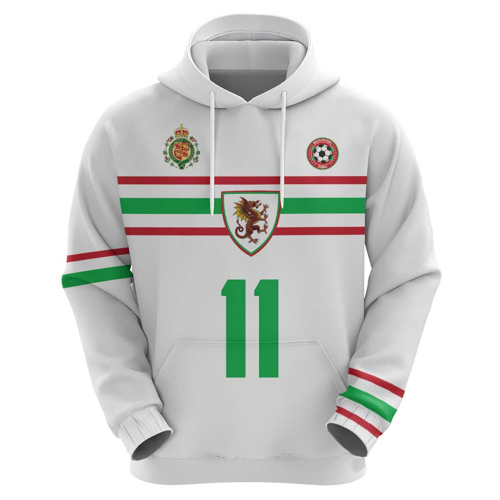 Custom Football 2026 Wales Dragon Zip Hoodie Cymru Gorau Chwarae Cyd Chwarae
