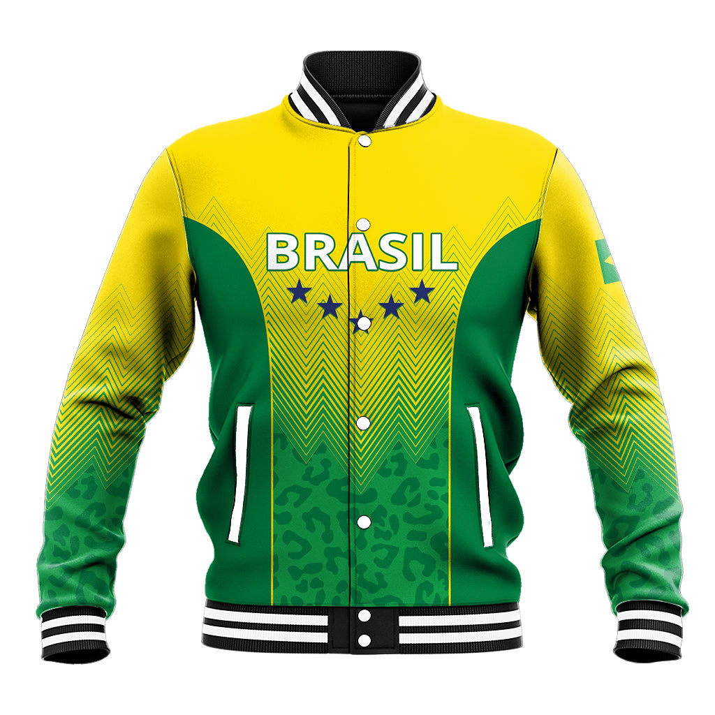 Personalized Brazil 2024 Baseball Jacket Selecao Brasileira