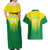 Personalized Brazil 2024 Couples Matching Off Shoulder Maxi Dress and Hawaiian Shirt Selecao Brasileira - Wonder Print Shop