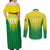 Personalized Brazil 2024 Couples Matching Off Shoulder Maxi Dress and Long Sleeve Button Shirt Selecao Brasileira - Wonder Print Shop