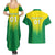 Personalized Brazil 2024 Couples Matching Summer Maxi Dress and Hawaiian Shirt Selecao Brasileira - Wonder Print Shop