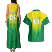 Personalized Brazil 2024 Couples Matching Tank Maxi Dress and Hawaiian Shirt Selecao Brasileira - Wonder Print Shop