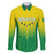 Personalized Brazil 2024 Family Matching Long Sleeve Bodycon Dress and Hawaiian Shirt Selecao Brasileira - Wonder Print Shop