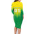 Personalized Brazil 2024 Family Matching Long Sleeve Bodycon Dress and Hawaiian Shirt Selecao Brasileira