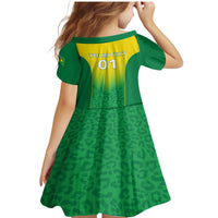 Personalized Brazil 2024 Family Matching Mermaid Dress and Hawaiian Shirt Selecao Brasileira - Wonder Print Shop