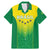 Personalized Brazil 2024 Family Matching Mermaid Dress and Hawaiian Shirt Selecao Brasileira - Wonder Print Shop