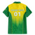 Personalized Brazil 2024 Family Matching Mermaid Dress and Hawaiian Shirt Selecao Brasileira - Wonder Print Shop