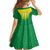 Personalized Brazil 2024 Family Matching Off The Shoulder Long Sleeve Dress and Hawaiian Shirt Selecao Brasileira