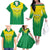 Personalized Brazil 2024 Family Matching Off The Shoulder Long Sleeve Dress and Hawaiian Shirt Selecao Brasileira