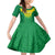 Personalized Brazil 2024 Family Matching Off Shoulder Maxi Dress and Hawaiian Shirt Selecao Brasileira