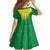 Personalized Brazil 2024 Family Matching Off Shoulder Maxi Dress and Hawaiian Shirt Selecao Brasileira