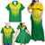 Personalized Brazil 2024 Family Matching Off Shoulder Maxi Dress and Hawaiian Shirt Selecao Brasileira