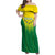 Personalized Brazil 2024 Family Matching Off Shoulder Maxi Dress and Hawaiian Shirt Selecao Brasileira