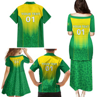 Personalized Brazil 2024 Family Matching Puletasi and Hawaiian Shirt Selecao Brasileira - Wonder Print Shop