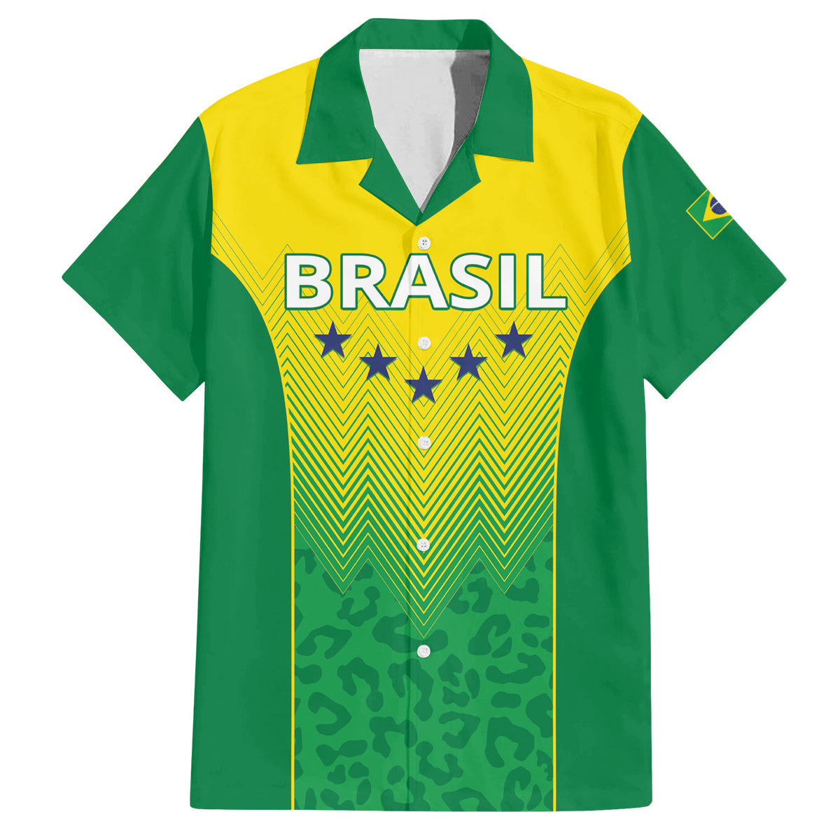 Personalized Brazil 2024 Family Matching Puletasi and Hawaiian Shirt Selecao Brasileira - Wonder Print Shop
