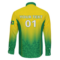 Personalized Brazil 2024 Family Matching Puletasi and Hawaiian Shirt Selecao Brasileira - Wonder Print Shop