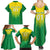 Personalized Brazil 2024 Family Matching Summer Maxi Dress and Hawaiian Shirt Selecao Brasileira - Wonder Print Shop