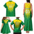 Personalized Brazil 2024 Family Matching Tank Maxi Dress and Hawaiian Shirt Selecao Brasileira - Wonder Print Shop