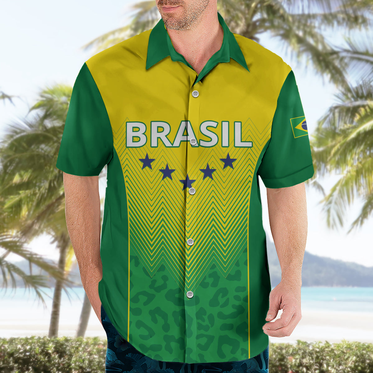 Personalized Brazil 2024 Hawaiian Shirt Selecao Brasileira - Wonder Print Shop