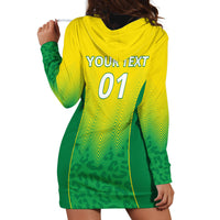 Personalized Brazil 2024 Hoodie Dress Selecao Brasileira - Wonder Print Shop