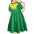 Personalized Brazil 2024 Kid Short Sleeve Dress Selecao Brasileira - Wonder Print Shop