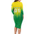 Personalized Brazil 2024 Long Sleeve Bodycon Dress Selecao Brasileira