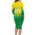 Personalized Brazil 2024 Long Sleeve Bodycon Dress Selecao Brasileira - Wonder Print Shop