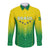 Personalized Brazil 2024 Long Sleeve Button Shirt Selecao Brasileira