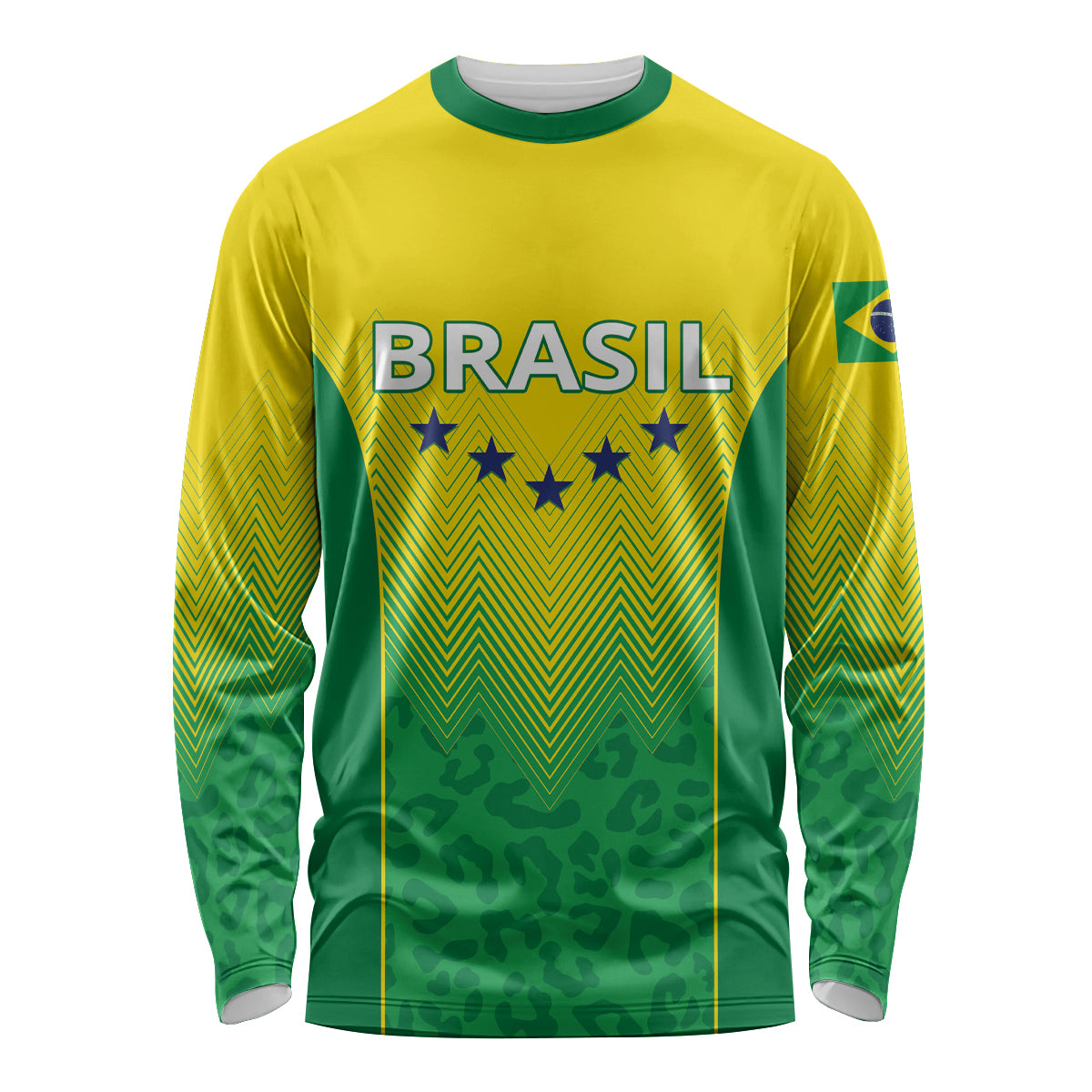 Personalized Brazil 2024 Long Sleeve Shirt Selecao Brasileira