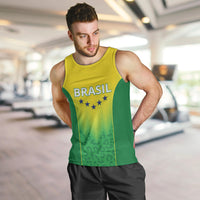 Personalized Brazil 2024 Men Tank Top Selecao Brasileira - Wonder Print Shop