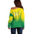 Personalized Brazil 2024 Off Shoulder Sweater Selecao Brasileira