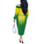 Personalized Brazil 2024 Off The Shoulder Long Sleeve Dress Selecao Brasileira