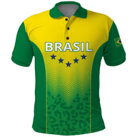 Personalized Brazil 2024 Polo Shirt Selecao Brasileira - Wonder Print Shop