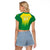 Personalized Brazil 2024 Raglan Cropped T Shirt Selecao Brasileira