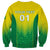 Personalized Brazil 2024 Sweatshirt Selecao Brasileira - Wonder Print Shop