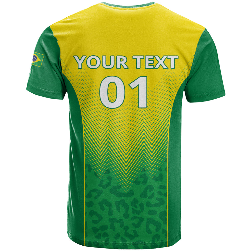 Personalized Brazil 2024 T Shirt Selecao Brasileira - Wonder Print Shop