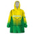 Personalized Brazil 2024 Wearable Blanket Hoodie Selecao Brasileira - Wonder Print Shop