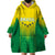 Personalized Brazil 2024 Wearable Blanket Hoodie Selecao Brasileira - Wonder Print Shop