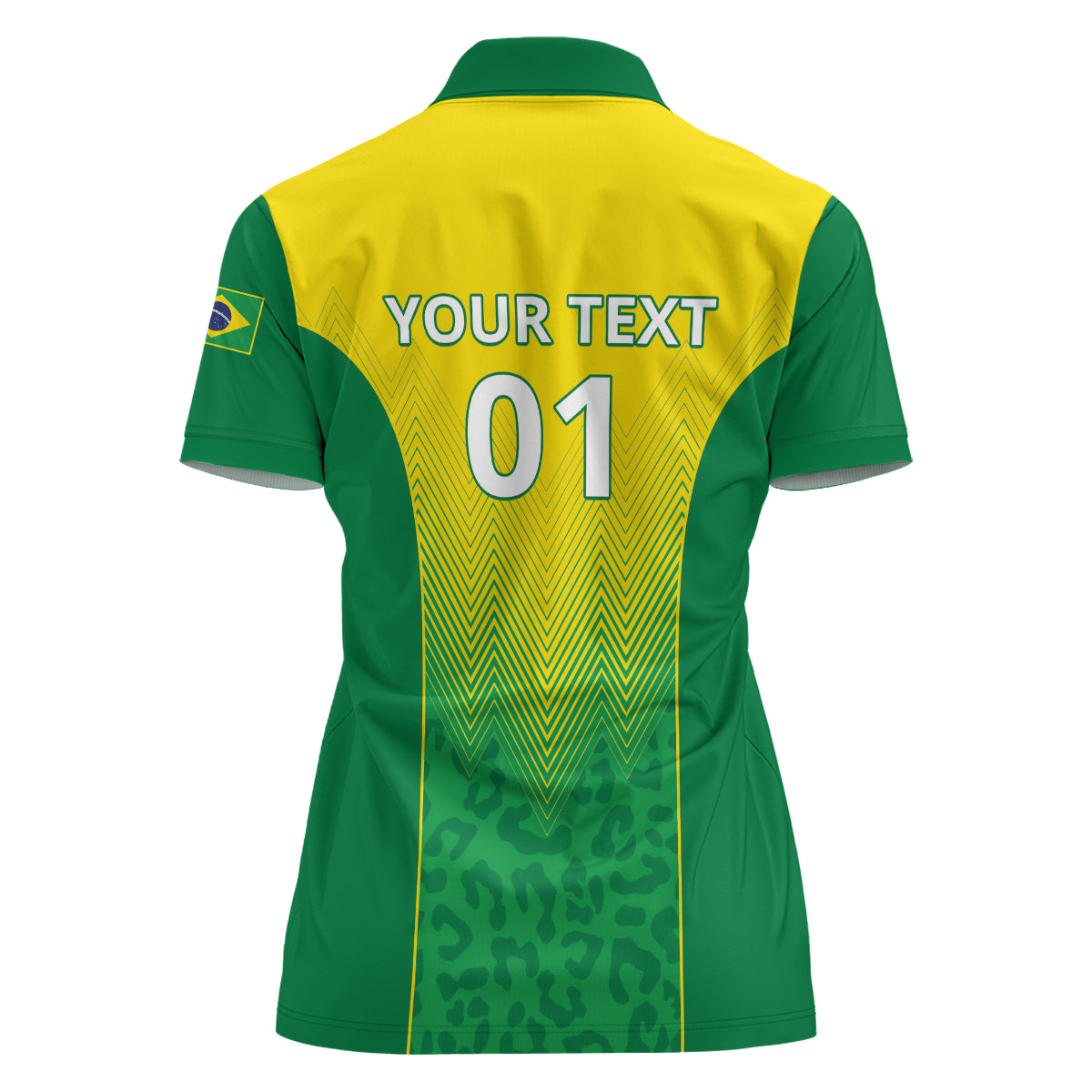 Personalized Brazil 2024 Women Polo Shirt Selecao Brasileira - Wonder Print Shop