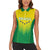 Personalized Brazil 2024 Women Sleeveless Polo Shirt Selecao Brasileira