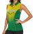 Personalized Brazil 2024 Women Sleeveless Polo Shirt Selecao Brasileira - Wonder Print Shop