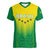 Personalized Brazil 2024 Women V-Neck T-Shirt Selecao Brasileira - Wonder Print Shop