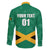 Personalized Jamaica 2024 Family Matching Mermaid Dress and Hawaiian Shirt Jumieka Reggae Boyz - Wonder Print Shop
