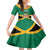 Personalized Jamaica 2024 Family Matching Tank Maxi Dress and Hawaiian Shirt Jumieka Reggae Boyz - Wonder Print Shop